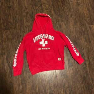 Lifeguard hoodie// size small